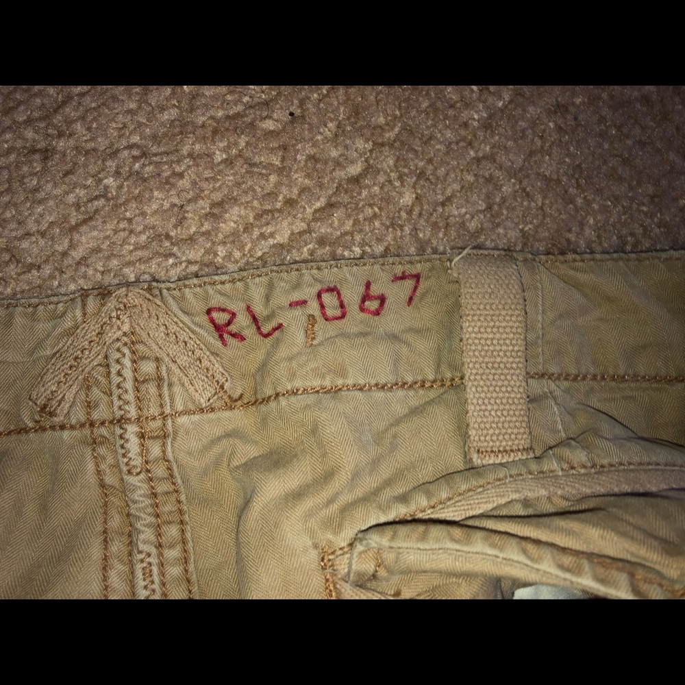 Ralph Lauren cargo khaki pants